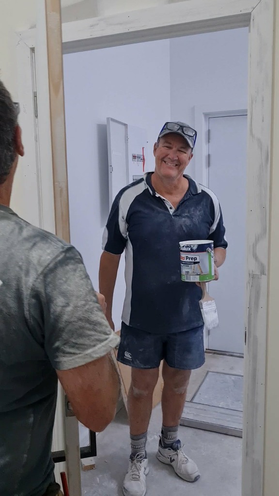 Greg Luke, Coffs Harbour optometrist helping build Lens Lounge Eyecare behind the scenes